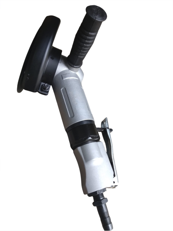 Throttle Lever & Side Handle Detail